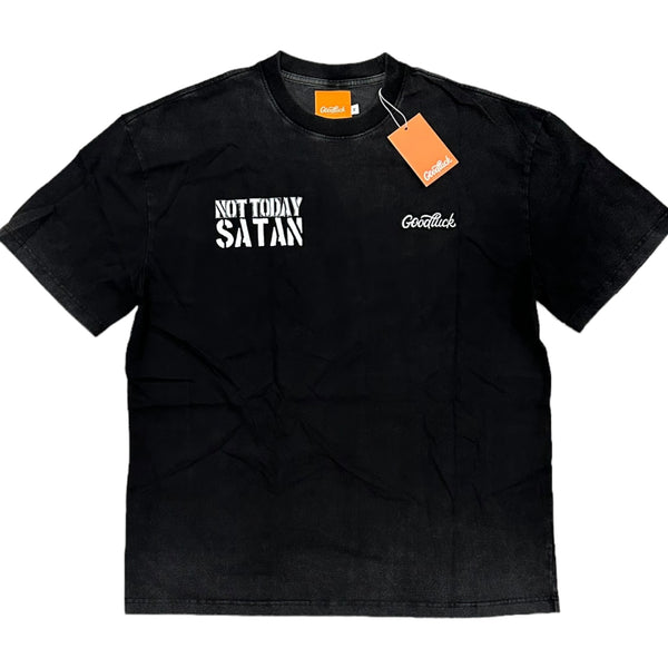 Black “Not Today Satan” T-Shirt