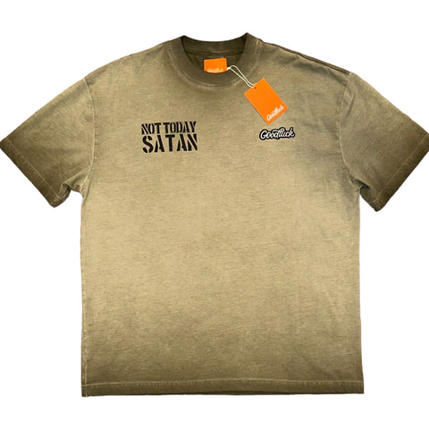 Olive “Not Today Satan” T-Shirt