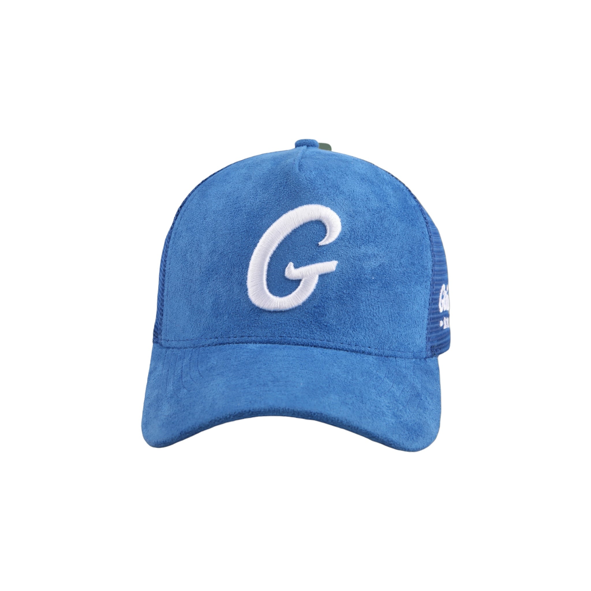 Big G Sky Blue “Suede” Trucker Hat
