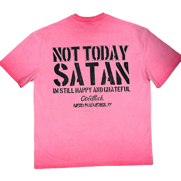 Pink “Not Today Satan” T-Shirt