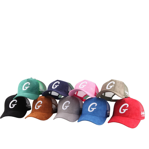 Big G Red “Suede” Trucker Hat