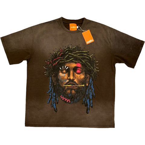 Brown “Black Jesus” T-Shirt
