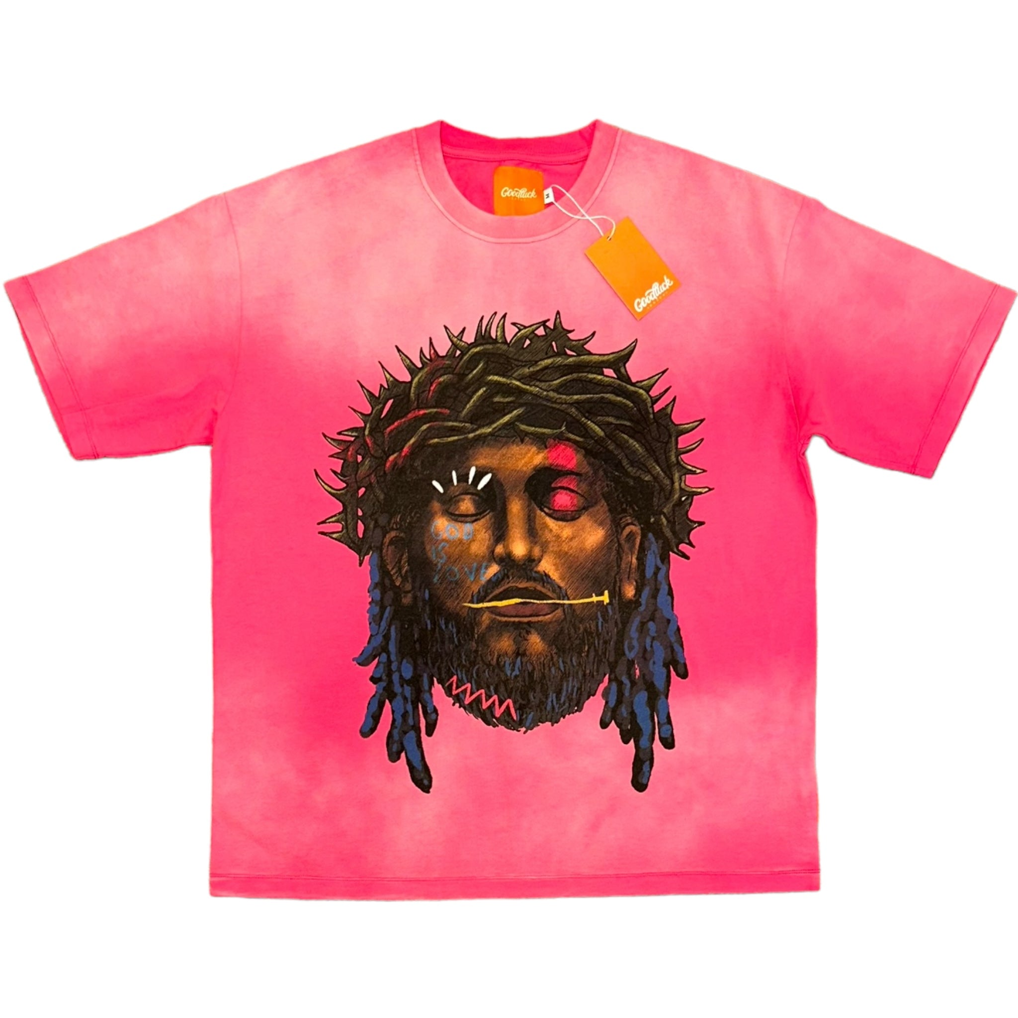 Pink “Black Jesus” T-Shirt