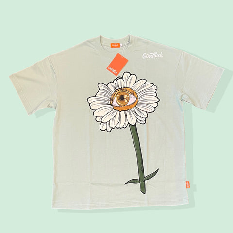 Mint Green “See My Flowers” T Shirt