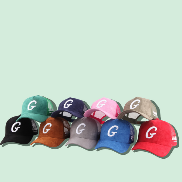 Big G Cool Grey “Suede” Trucker Hat