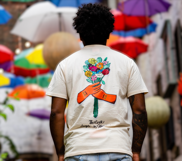 “The Earth Laughs In Flowers” T-Shirt