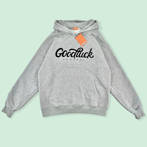 “Heather Grey” Flocked Sweatsuit