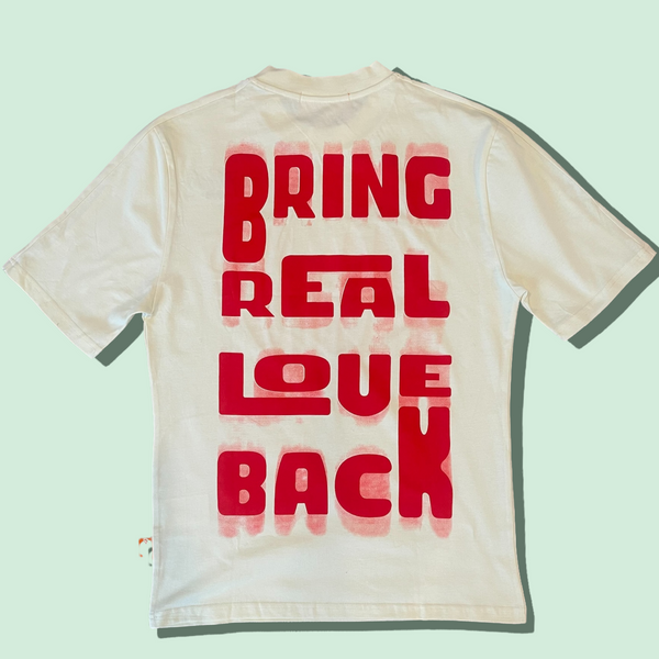 Red “Real Love” T-Shirt